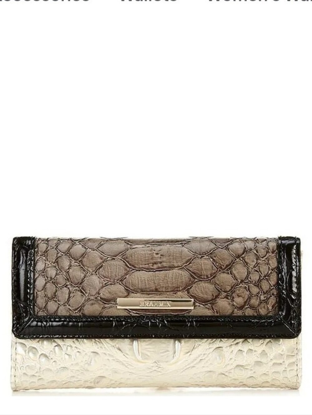 BRAHMIN Cordelia Trifold Wallet - Multi Figaro
